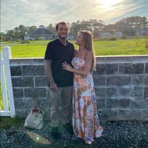 Long Floral Maxi Dress